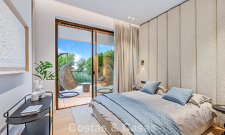 Exclusieve moderne nieuwbouwvilla met panoramisch uitzicht te koop op de befaamde Golden Mile van Marbella 807787 