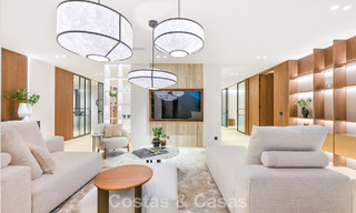 Exclusieve moderne nieuwbouwvilla met panoramisch uitzicht te koop op de befaamde Golden Mile van Marbella 807819 