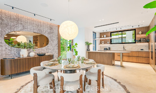 Exclusieve moderne nieuwbouwvilla met panoramisch uitzicht te koop op de befaamde Golden Mile van Marbella 807839 