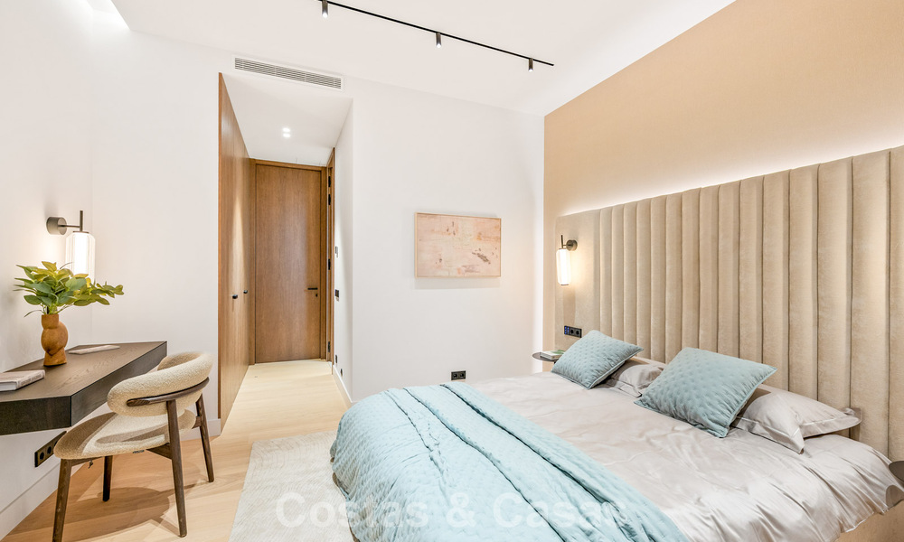 Exclusieve moderne nieuwbouwvilla met panoramisch uitzicht te koop op de befaamde Golden Mile van Marbella 807842