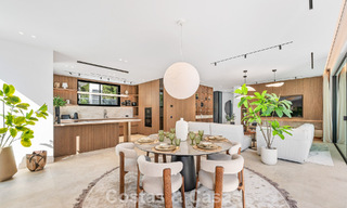 Exclusieve moderne nieuwbouwvilla met panoramisch uitzicht te koop op de befaamde Golden Mile van Marbella 807889 