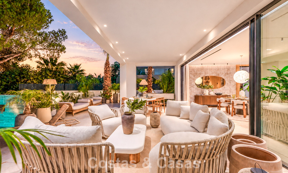 Exclusieve moderne nieuwbouwvilla met panoramisch uitzicht te koop op de befaamde Golden Mile van Marbella 807935