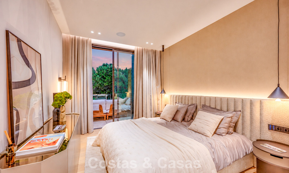 Exclusieve moderne nieuwbouwvilla met panoramisch uitzicht te koop op de befaamde Golden Mile van Marbella 807951