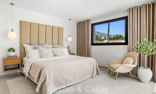 Gemoderniseerde villa met eigentijds-mediterrane bouwstijl te koop in Nueva Andalucia’s golfvallei, Marbella 807988 
