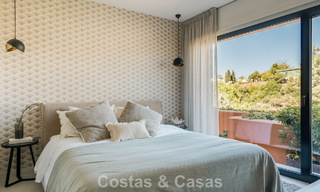 Luxe duplex penthouse met panoramisch uitzicht te koop in Nueva Andalucia’s golfvallei, Marbella 808093 