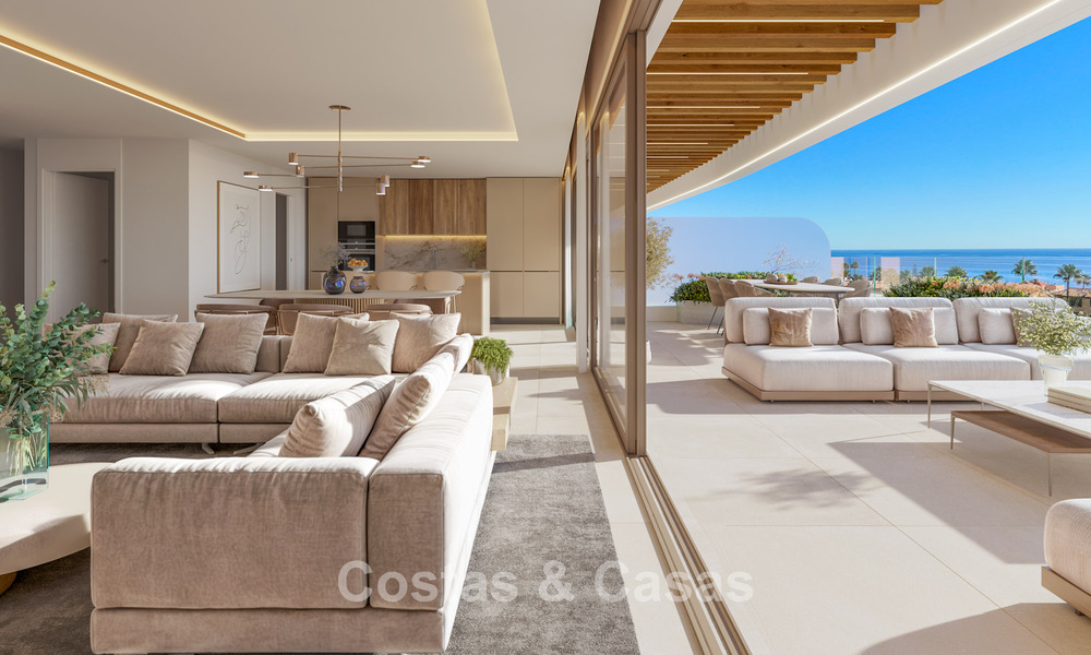 Nieuwe, luxe appartementen te koop in boutique complex op loopafstand van het strand in Casares, Costa del Sol 808155