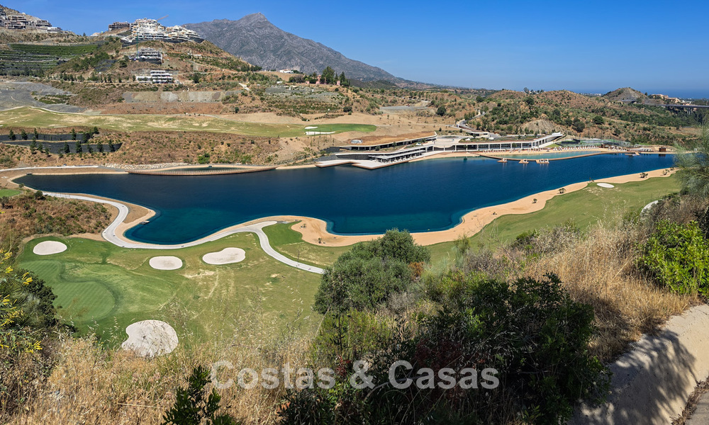 Eigentijdse luxe appartementen te koop in een golfresort in de heuvels van Marbella - Benahavis 808676