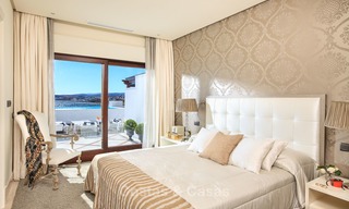 Beachfont luxe 3 slaapkamer appartementen te koop, Estepona, Costa del Sol, met open zeezicht 9783 