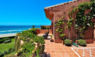 Exclusief Beachfront penthouse appartement te koop, frontline beach in Los Monteros te Marbella 37172 