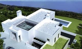 Moderne nieuwe luxe villa te koop in Marbella met onbelemmerd panoramisch zeezicht 15825 