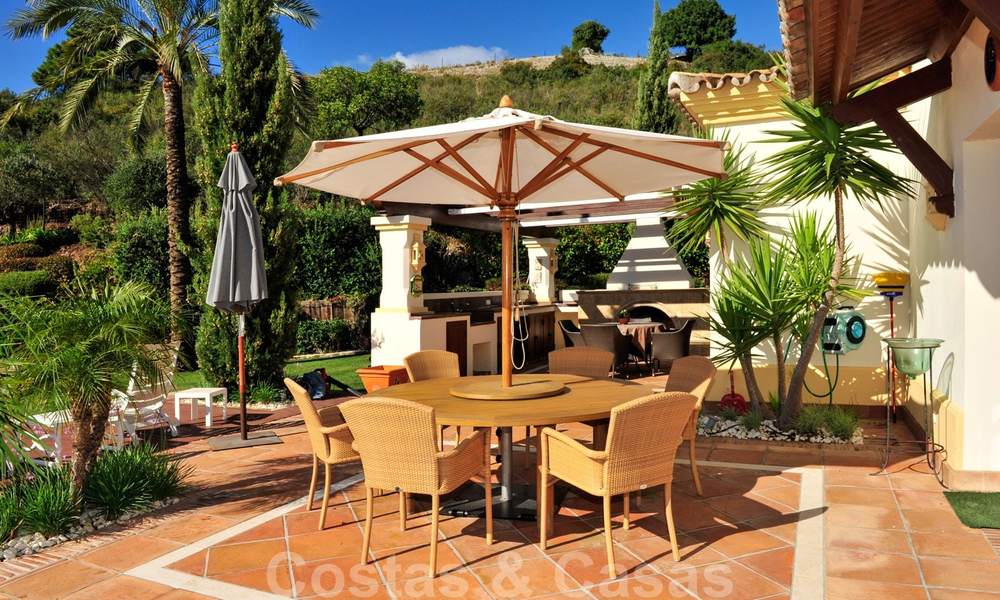 Luxe koopvilla in Andalusiche stijl in La Zagaleta, een exclusief golfresort in Marbella - Benahavis 20436