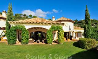 Luxe koopvilla in Andalusiche stijl in La Zagaleta, een exclusief golfresort in Marbella - Benahavis 20437 