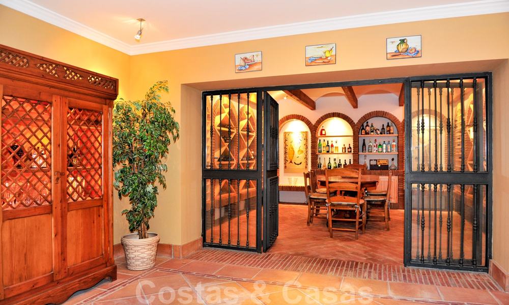Luxe koopvilla in Andalusiche stijl in La Zagaleta, een exclusief golfresort in Marbella - Benahavis 20446