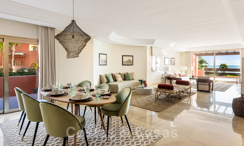 Eerstelijnstrand luxe appartementen en penthouses te koop in Marbella 33881