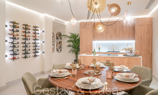 Exclusieve eerstelijnsstrand appartementen te koop, New Golden Mile, tussen Marbella en Estepona stad 795431 