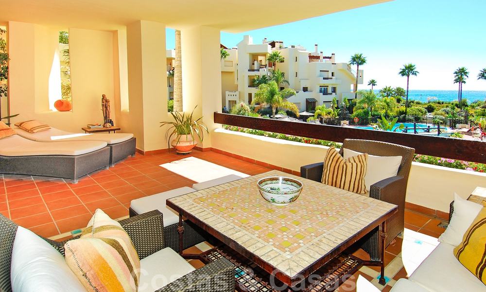 Luxe appartementen te koop, eerstelijnstrand complex, New Golden Mile, Marbella - Estepona 26967