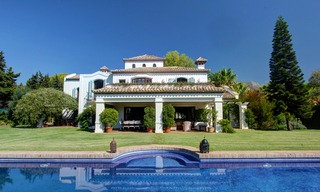 Luxe villa te koop op de Golden Mile in Marbella op wandelafstand van de strandboulevard en Puente Romano 5586 