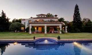 Luxe villa te koop op de Golden Mile in Marbella op wandelafstand van de strandboulevard en Puente Romano 5582 